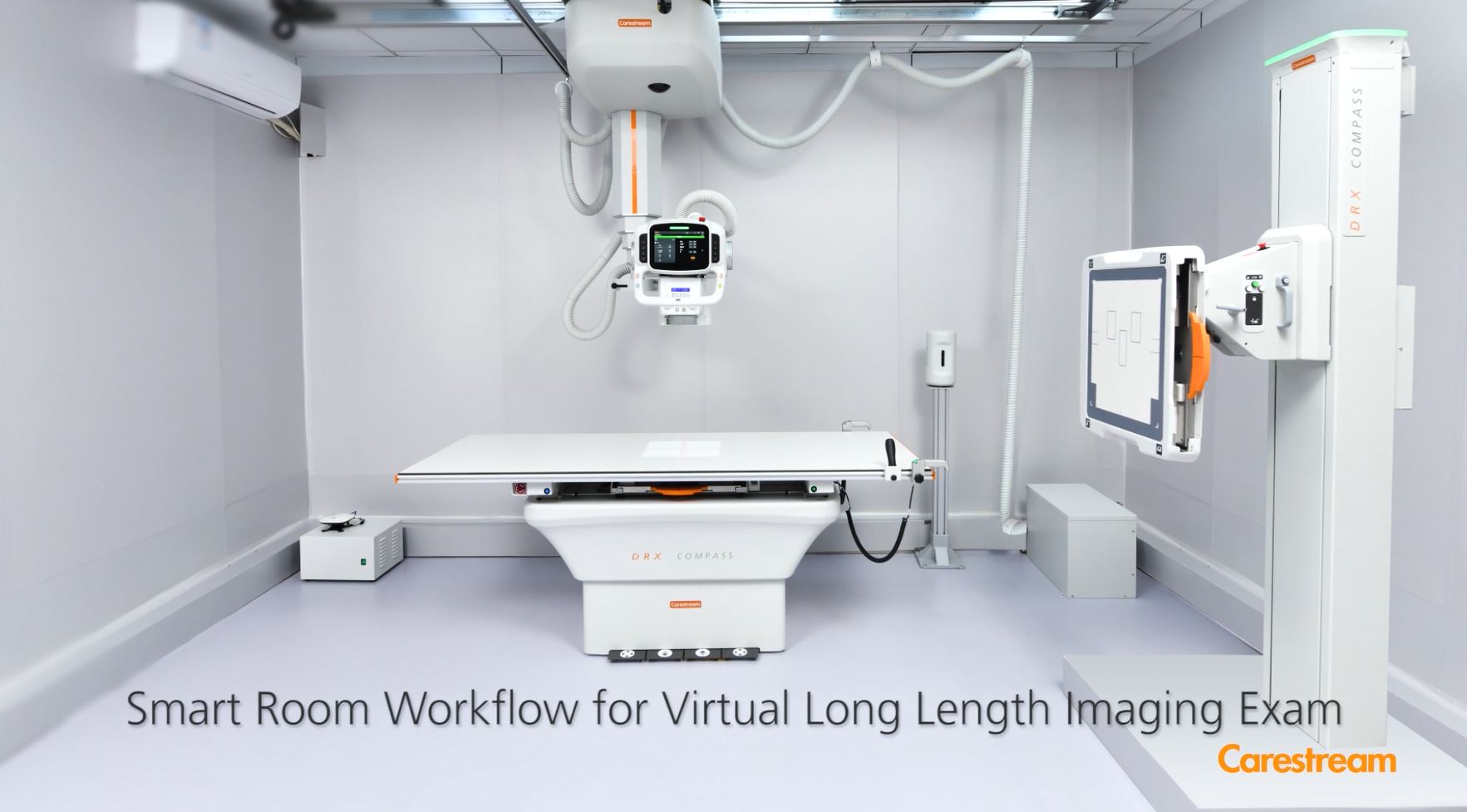 Smart Room Workflow for Virtual Long Length Imaging Exam