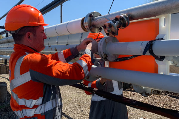 Raggi X tubazioni per NDT