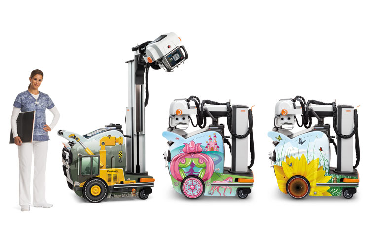 Sistema móvel de aquisição de imagens DRX-Revolution